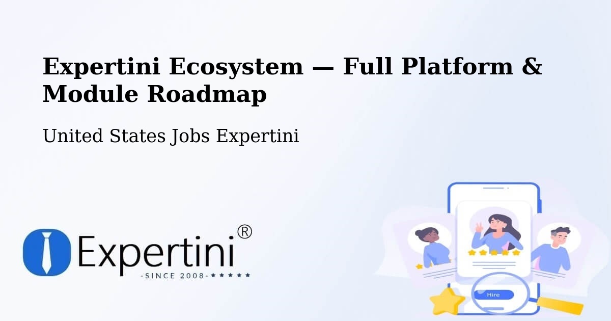Expertini Ecosystem — Full Platform & Module Roadmap – Willis